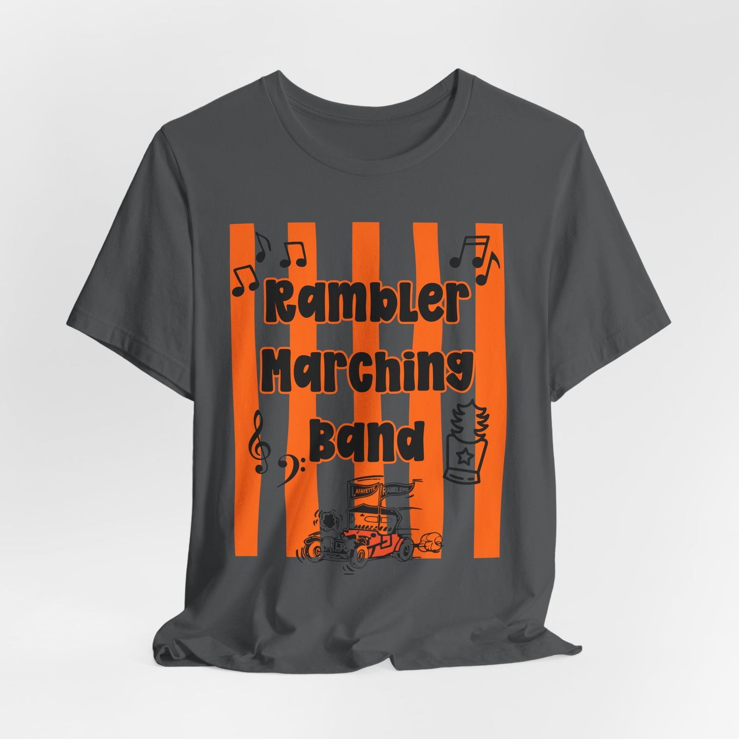 Rambler Marching Band Tee — Stripe Music School Shirt