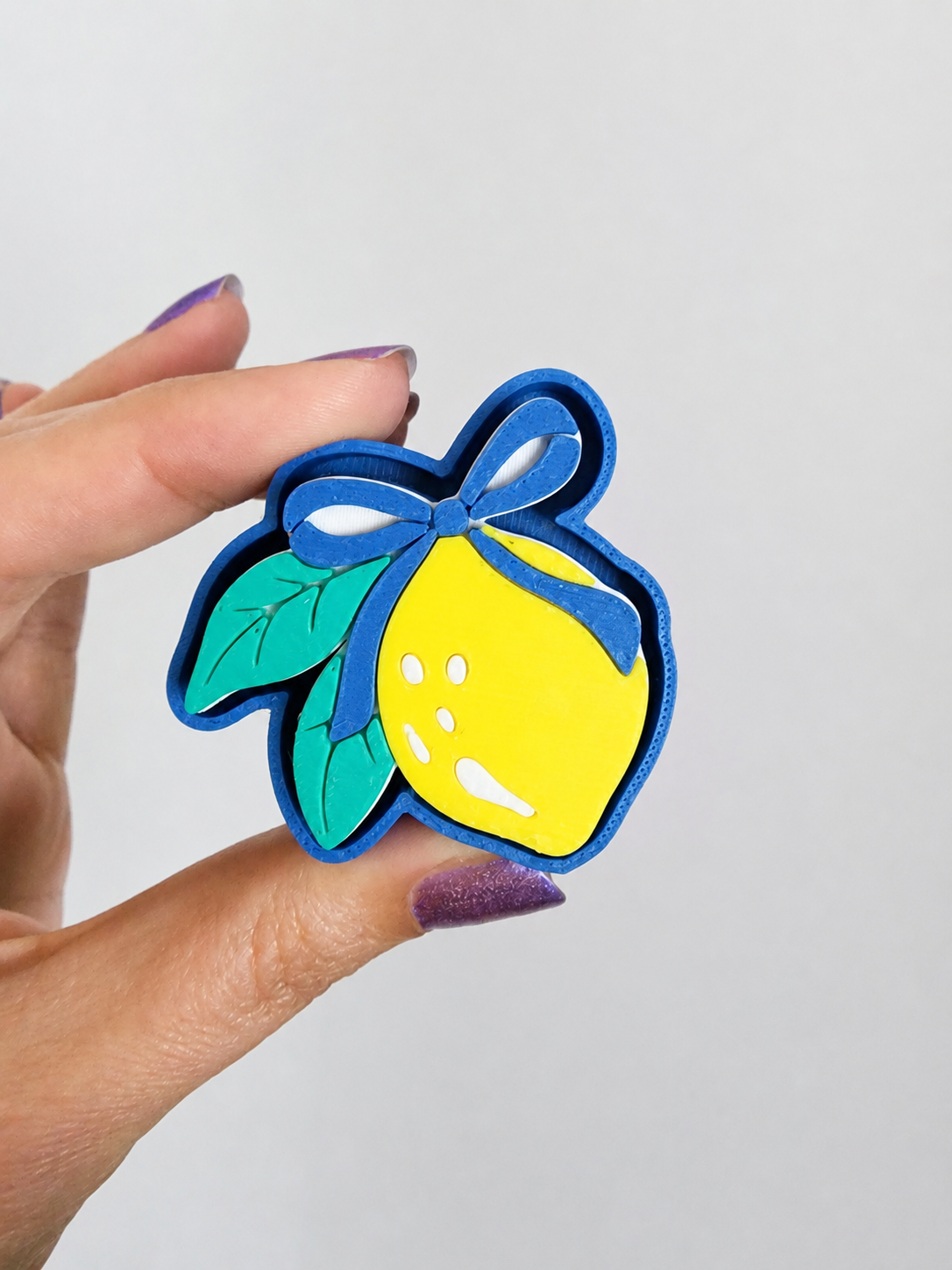 3D Printed Fidget Clickers | Strawberry & Lemon Summer Clickers