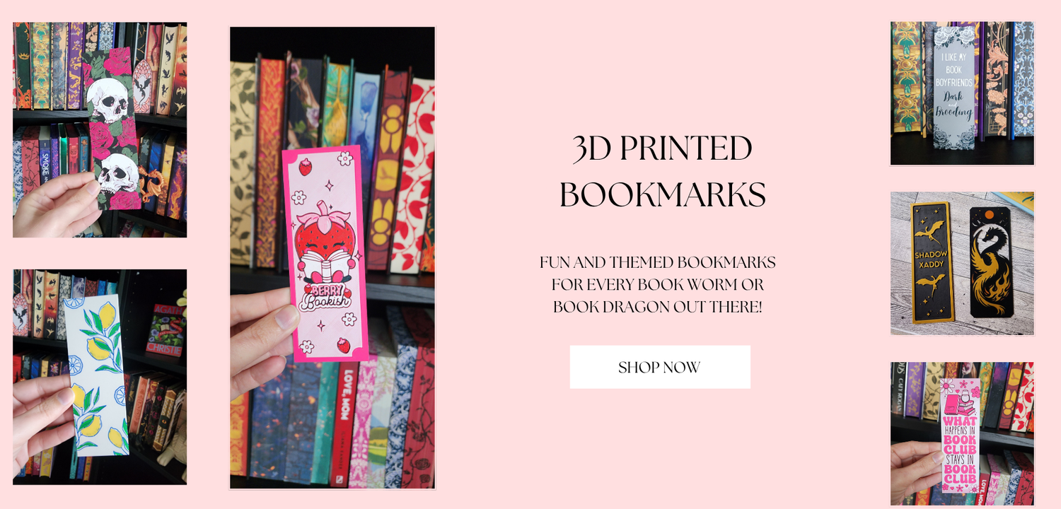 3D Printed Bookmarks