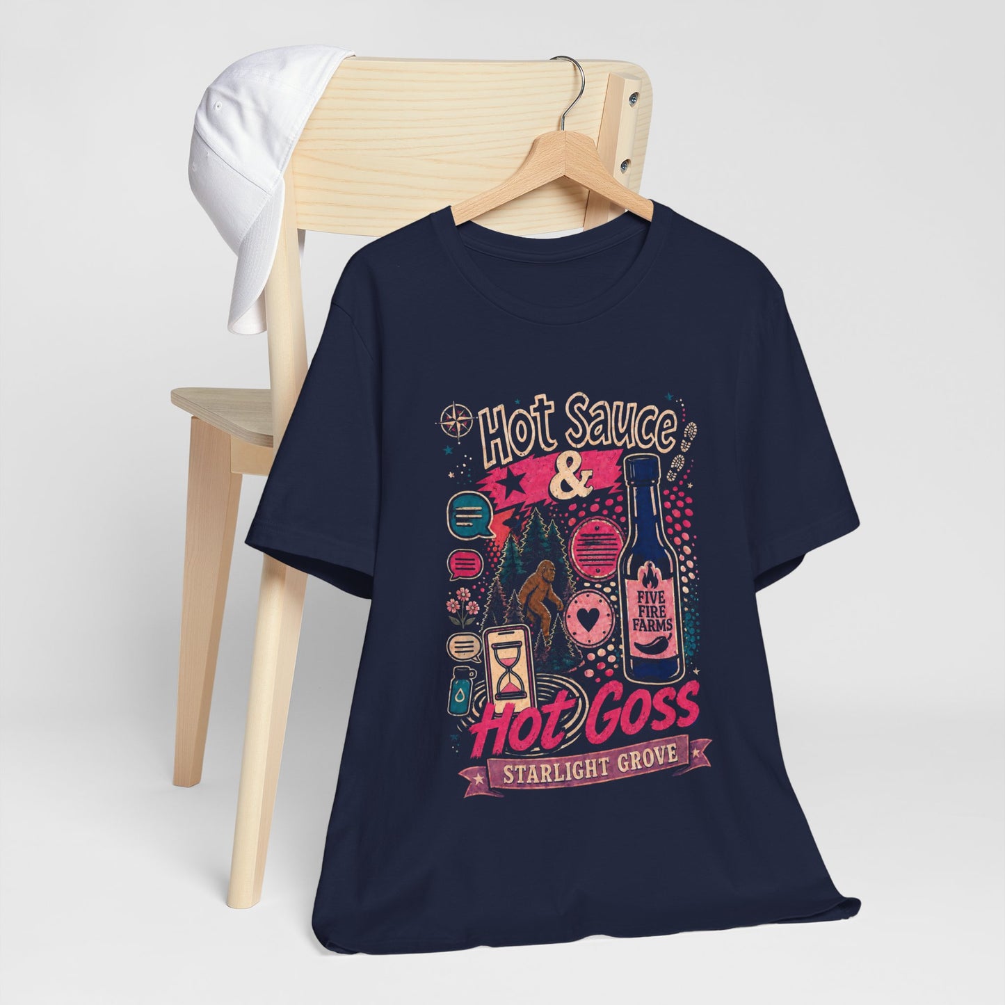 Hot Goss Hot Sauce Graphic Tee — Starlight Grove Design
