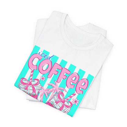 Coffee & Sunshine T-Shirt — Iced Coffee Sunshine Graphic Tee