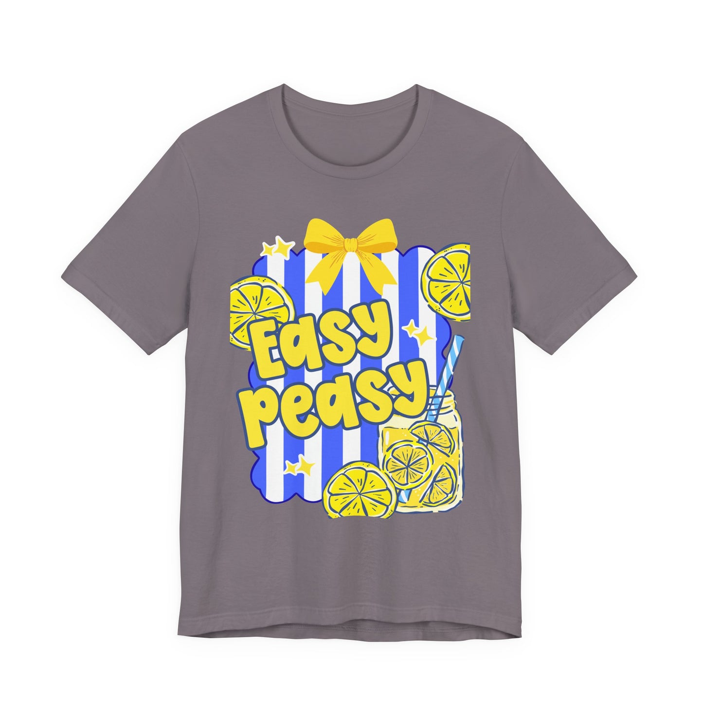 Easy Peasy Lemonade Tee — Bright Retro Summer T-Shirt
