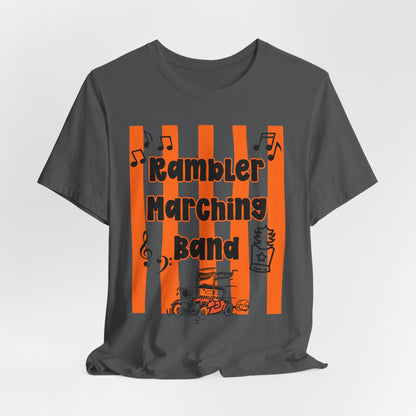 Rambler Marching Band Tee — Stripe Music School Shirt