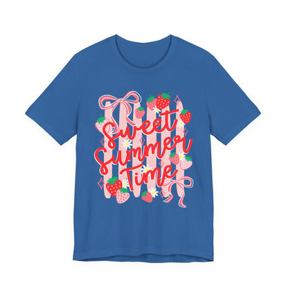 Sweet Summer Time T‑Shirt — Strawberry Graphic Tee