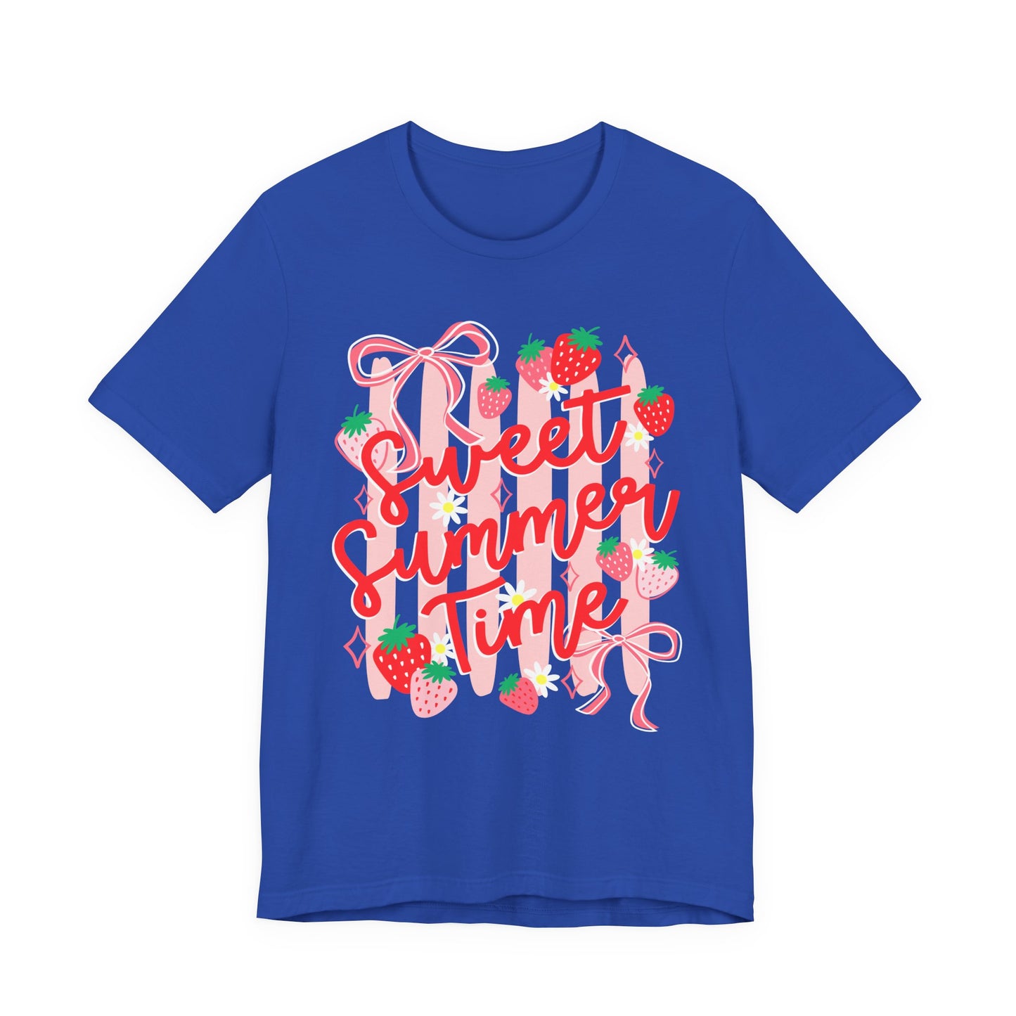 Sweet Summer Time T‑Shirt — Strawberry Graphic Tee