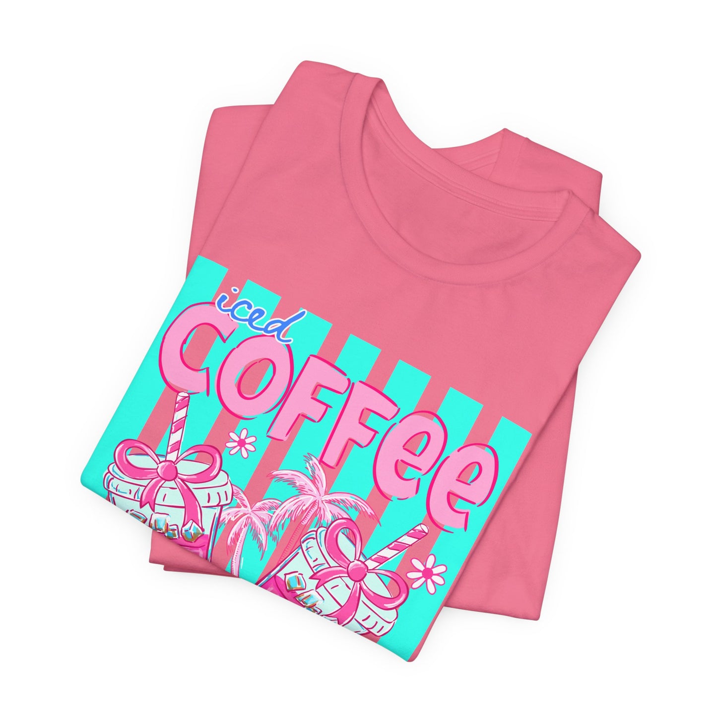 Coffee & Sunshine T-Shirt — Iced Coffee Sunshine Graphic Tee