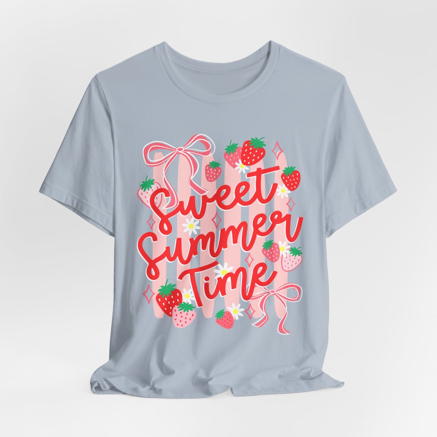 Sweet Summer Time T‑Shirt — Strawberry Graphic Tee