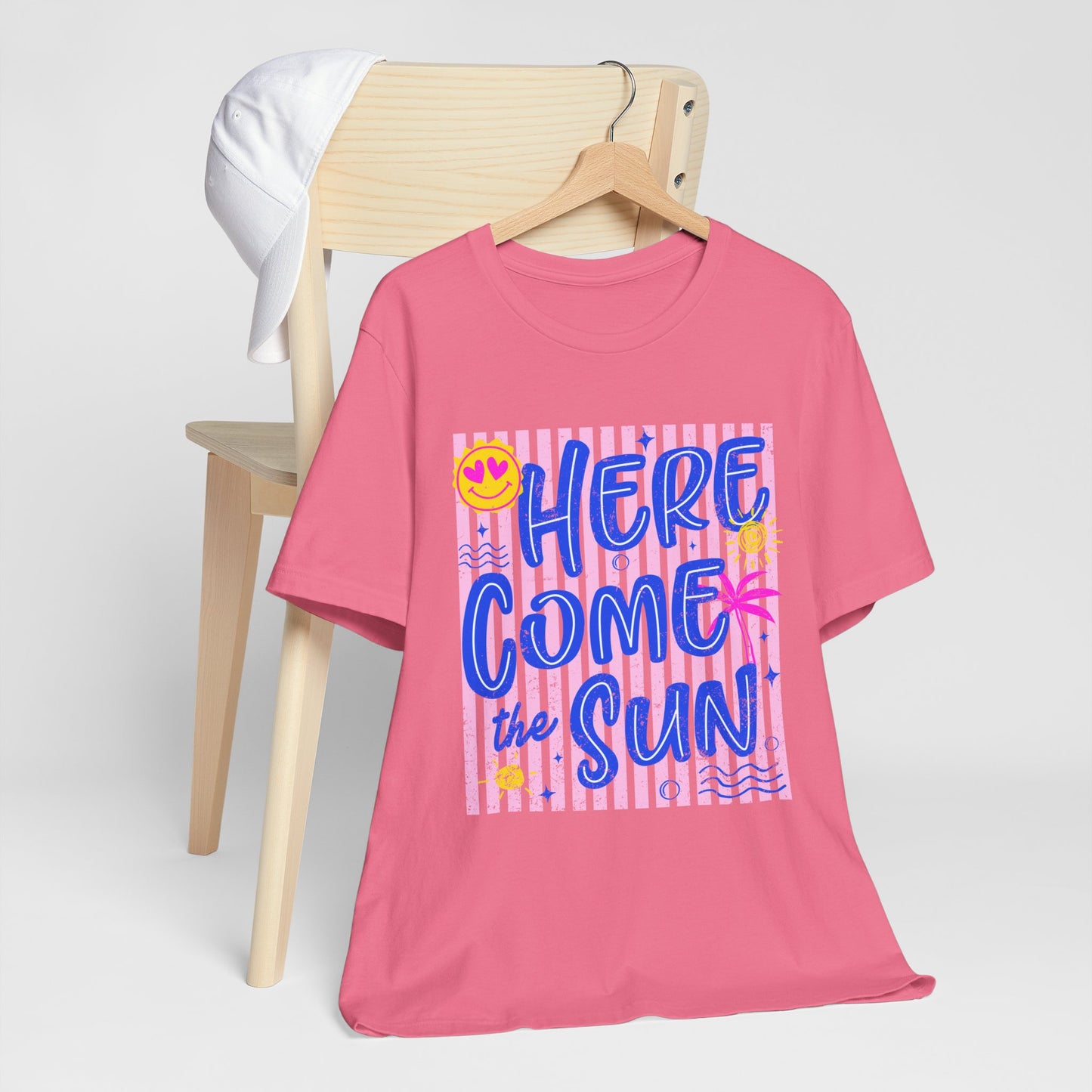 Here Come the Sun T-Shirt - Retro Summer Graphic Tee