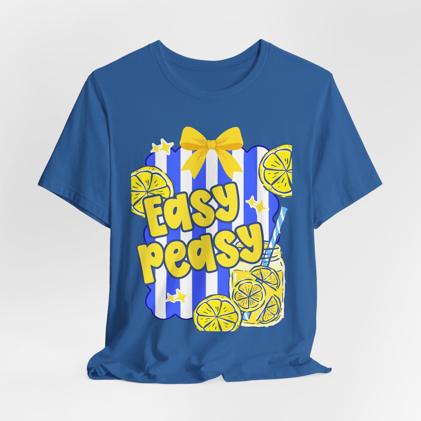Easy Peasy Lemonade Tee — Bright Retro Summer T-Shirt