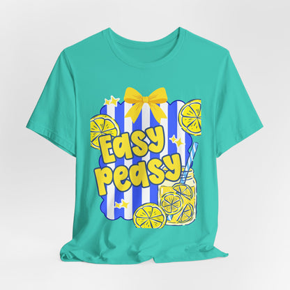 Easy Peasy Lemonade Tee — Bright Retro Summer T-Shirt