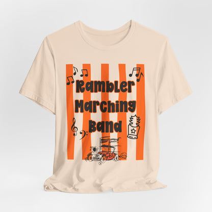Rambler Marching Band Tee — Stripe Music School Shirt