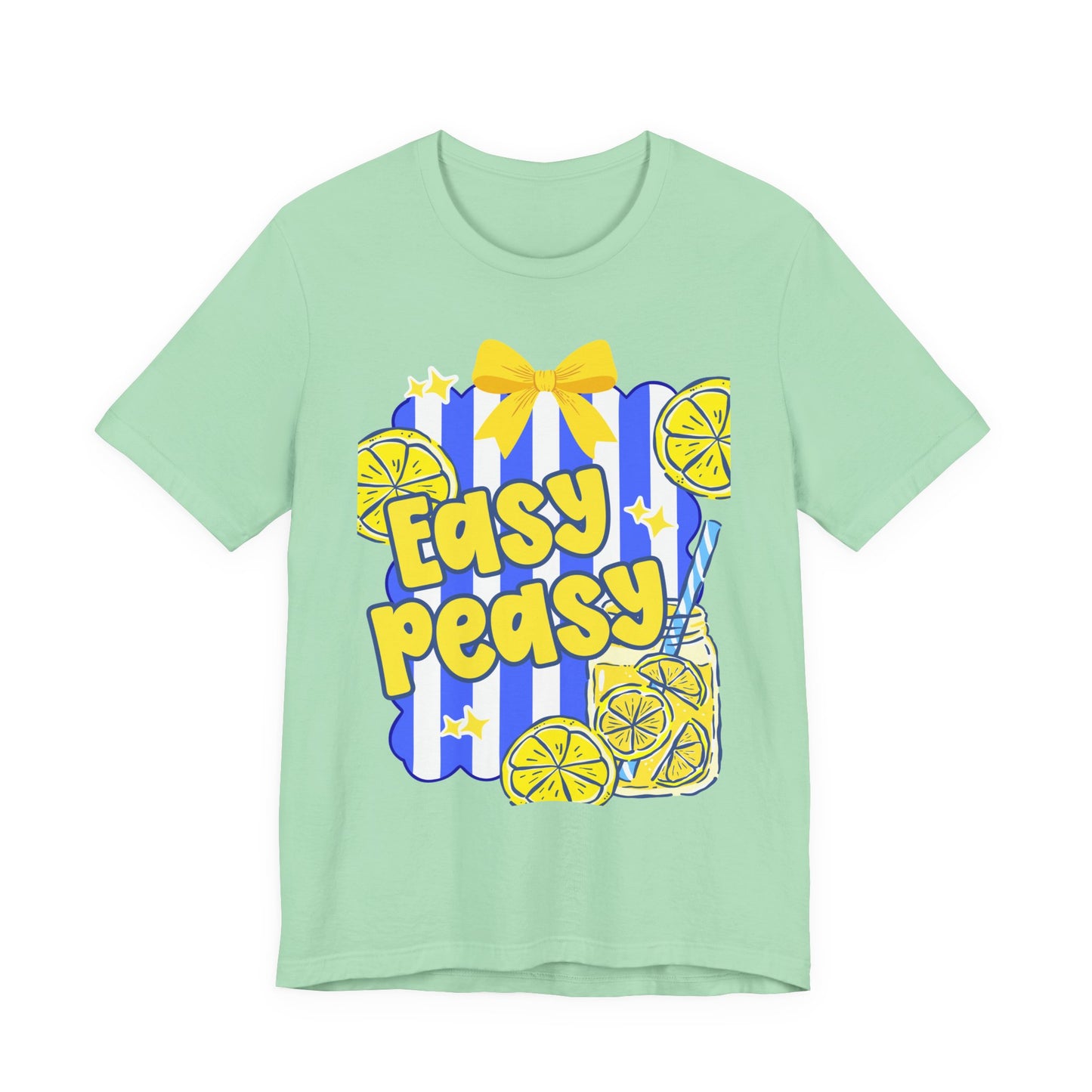 Easy Peasy Lemonade Tee — Bright Retro Summer T-Shirt