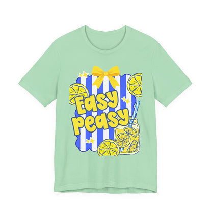 Easy Peasy Lemonade Tee — Bright Retro Summer T-Shirt