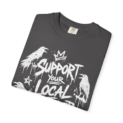 Vintage Distressed White T-Shirt — Subtle Worn-Fade Graphic Tee