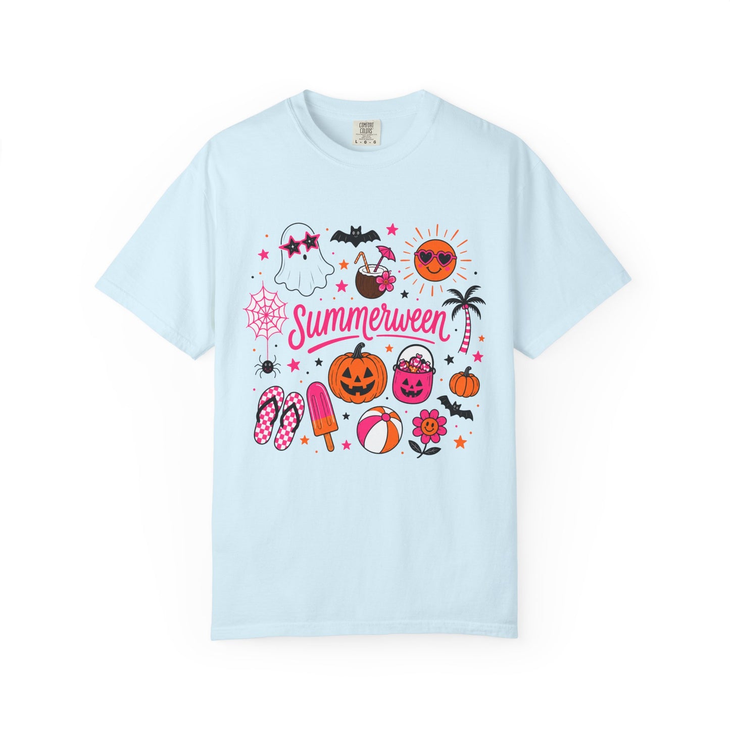 Summerween T-Shirt — Cute Halloween x Summer Graphic Tee