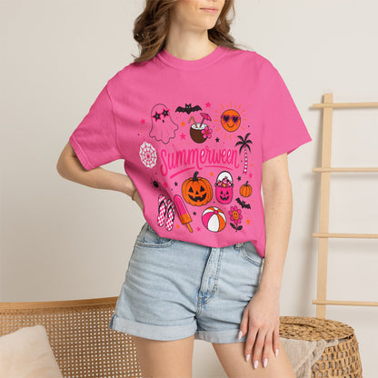 Summerween T-Shirt — Cute Halloween x Summer Graphic Tee