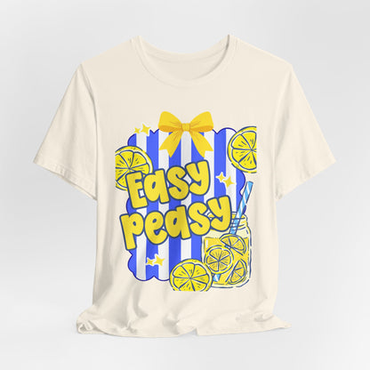 Easy Peasy Lemonade Tee — Bright Retro Summer T-Shirt
