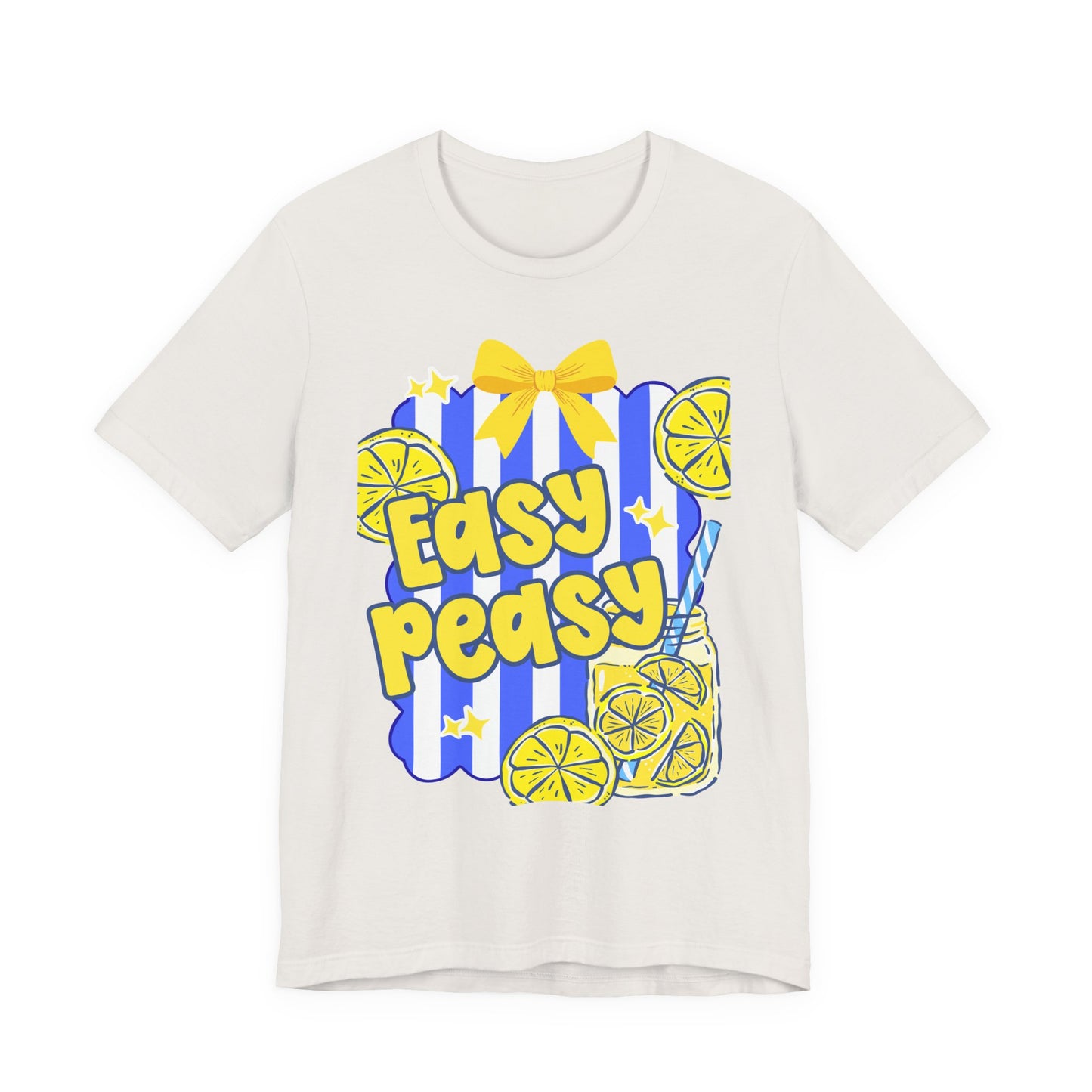 Easy Peasy Lemonade Tee — Bright Retro Summer T-Shirt