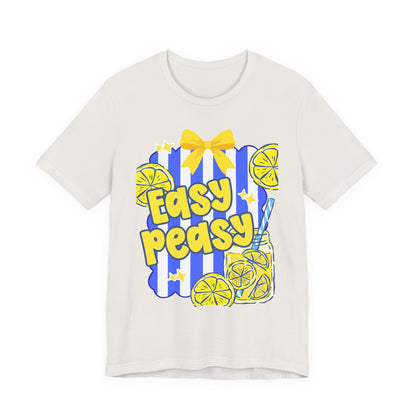 Easy Peasy Lemonade Tee — Bright Retro Summer T-Shirt