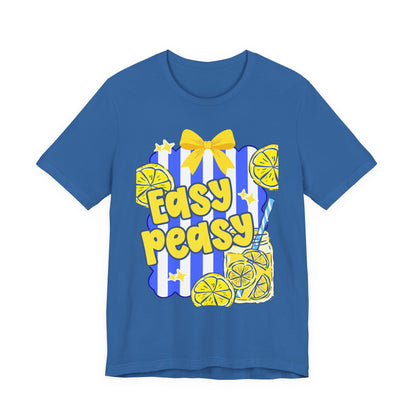 Easy Peasy Lemonade Tee — Bright Retro Summer T-Shirt