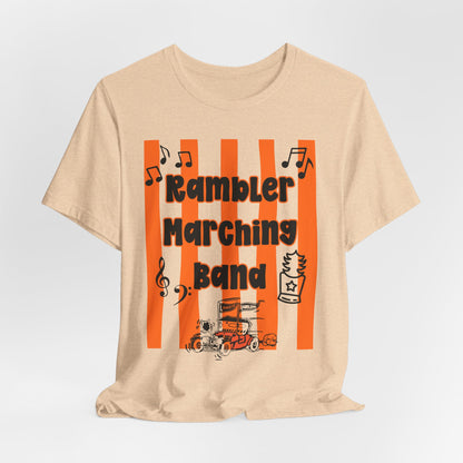 Rambler Marching Band Tee — Stripe Music School Shirt