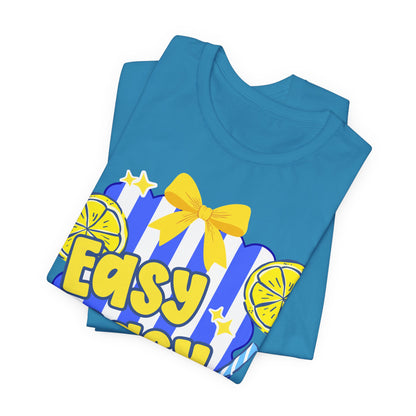 Easy Peasy Lemonade Tee — Bright Retro Summer T-Shirt
