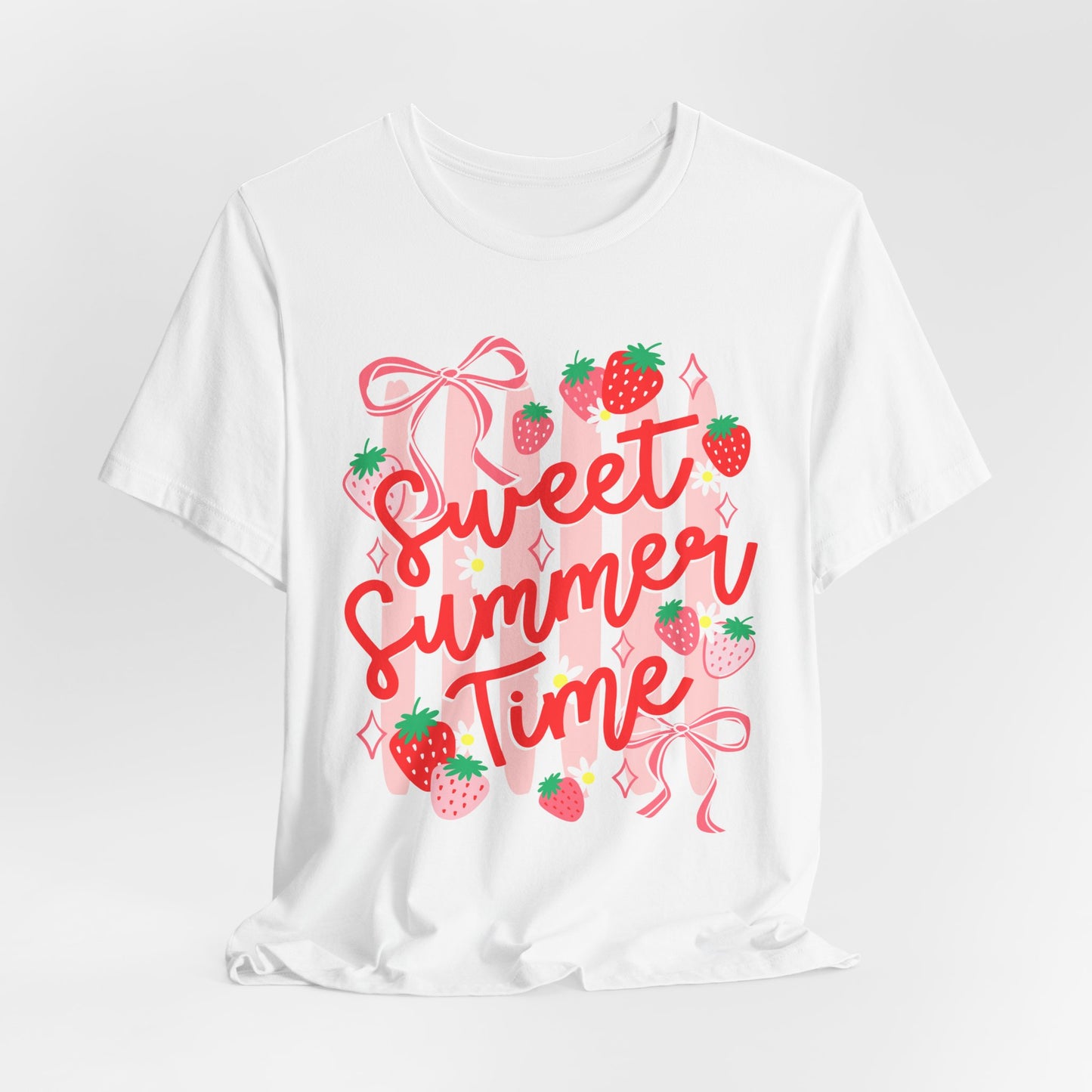 Sweet Summer Time T‑Shirt — Strawberry Graphic Tee