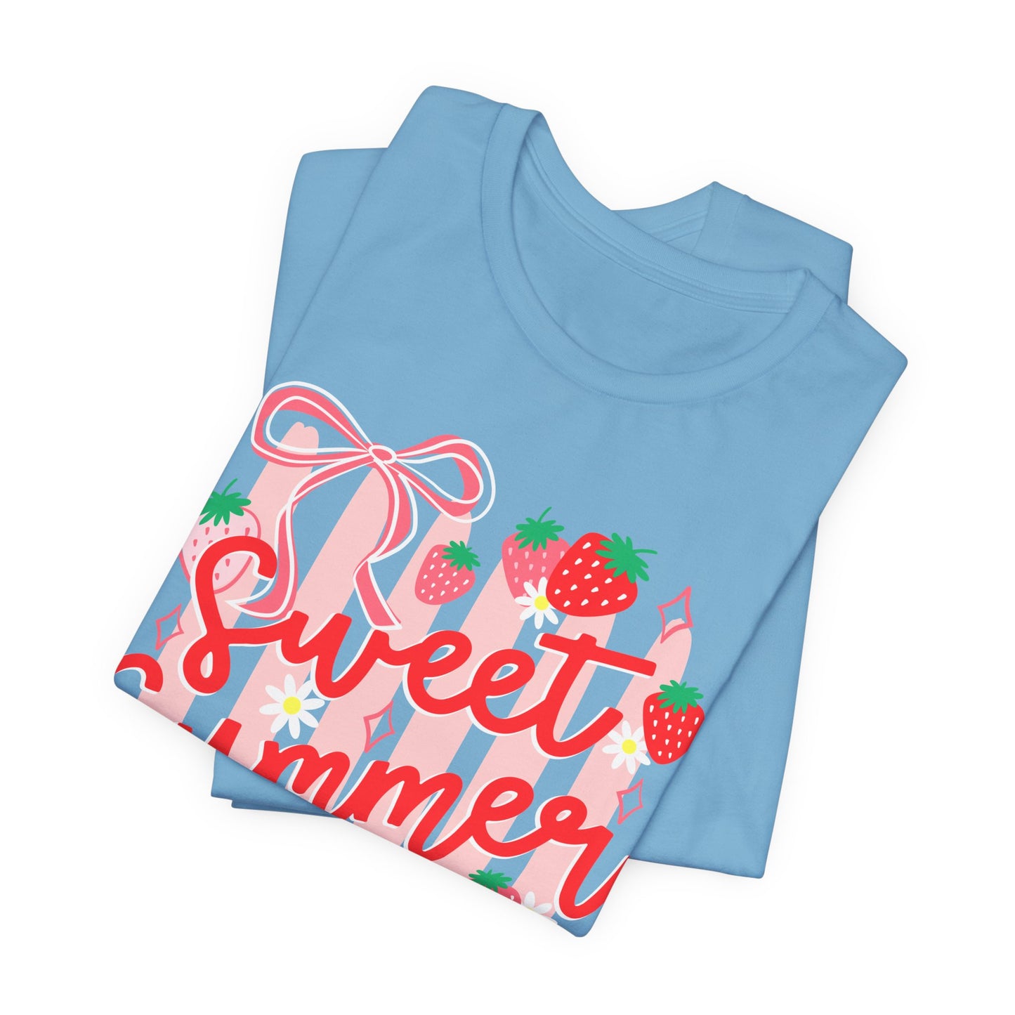 Sweet Summer Time T‑Shirt — Strawberry Graphic Tee