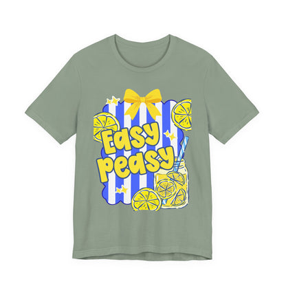 Easy Peasy Lemonade Tee — Bright Retro Summer T-Shirt