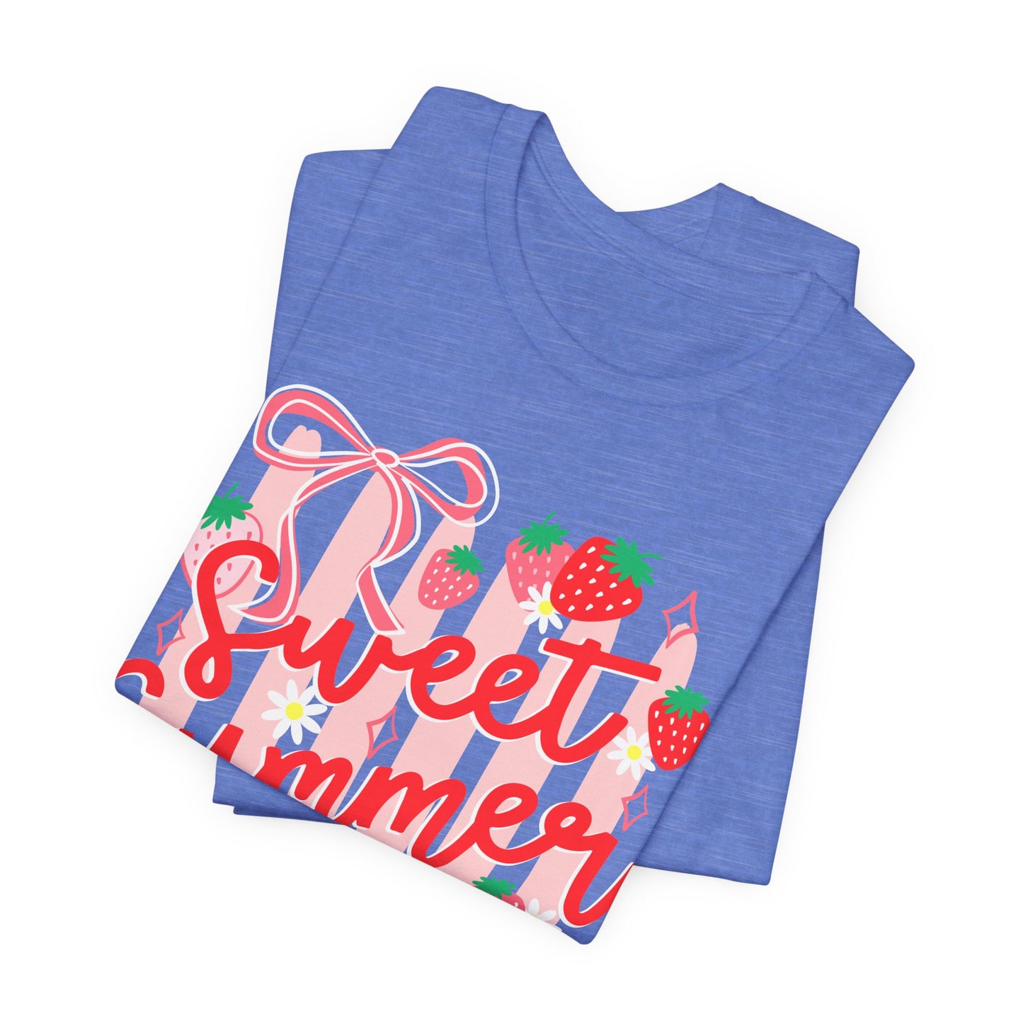 Sweet Summer Time T‑Shirt — Strawberry Graphic Tee