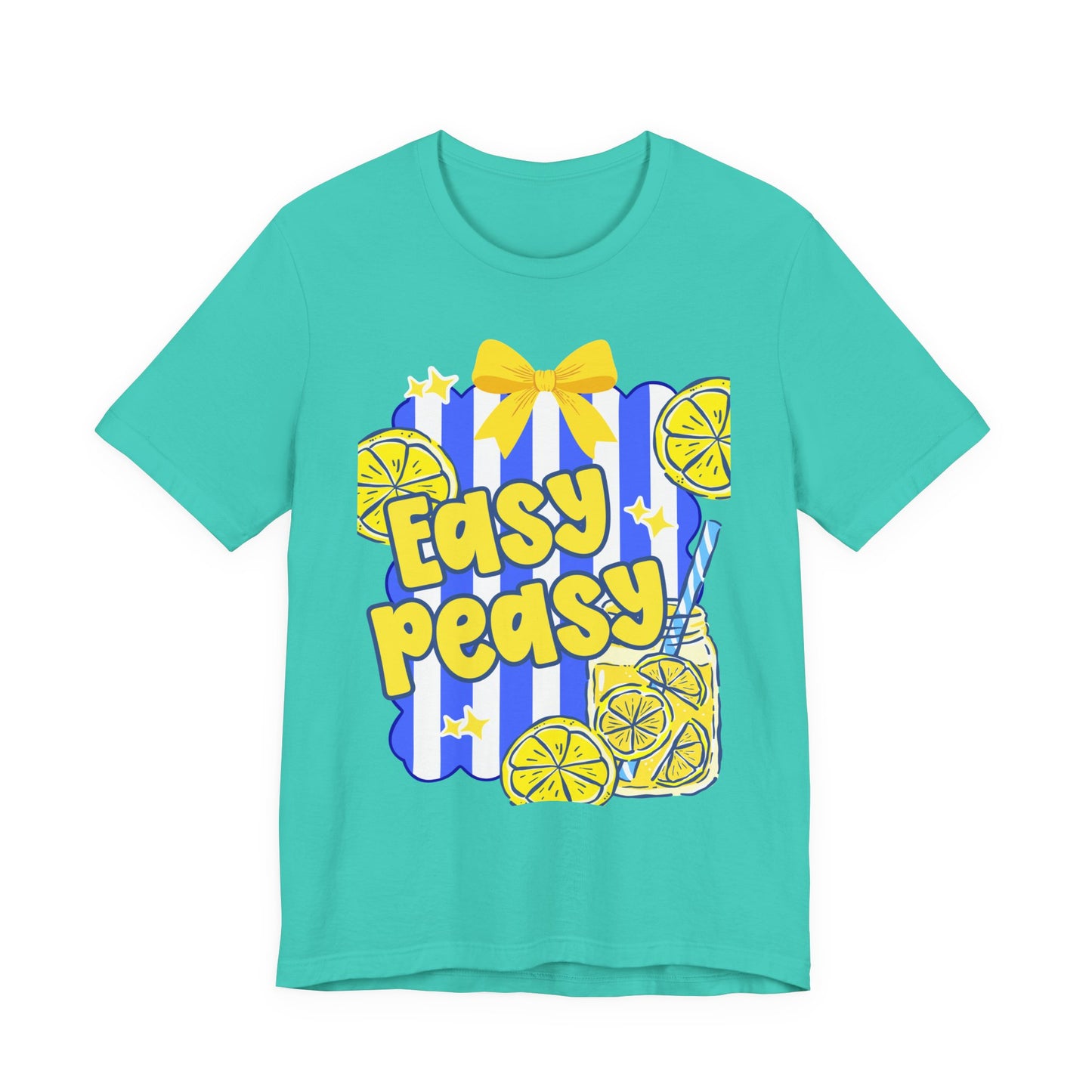Easy Peasy Lemonade Tee — Bright Retro Summer T-Shirt