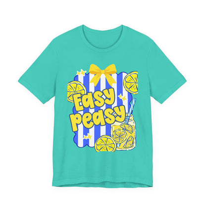 Easy Peasy Lemonade Tee — Bright Retro Summer T-Shirt