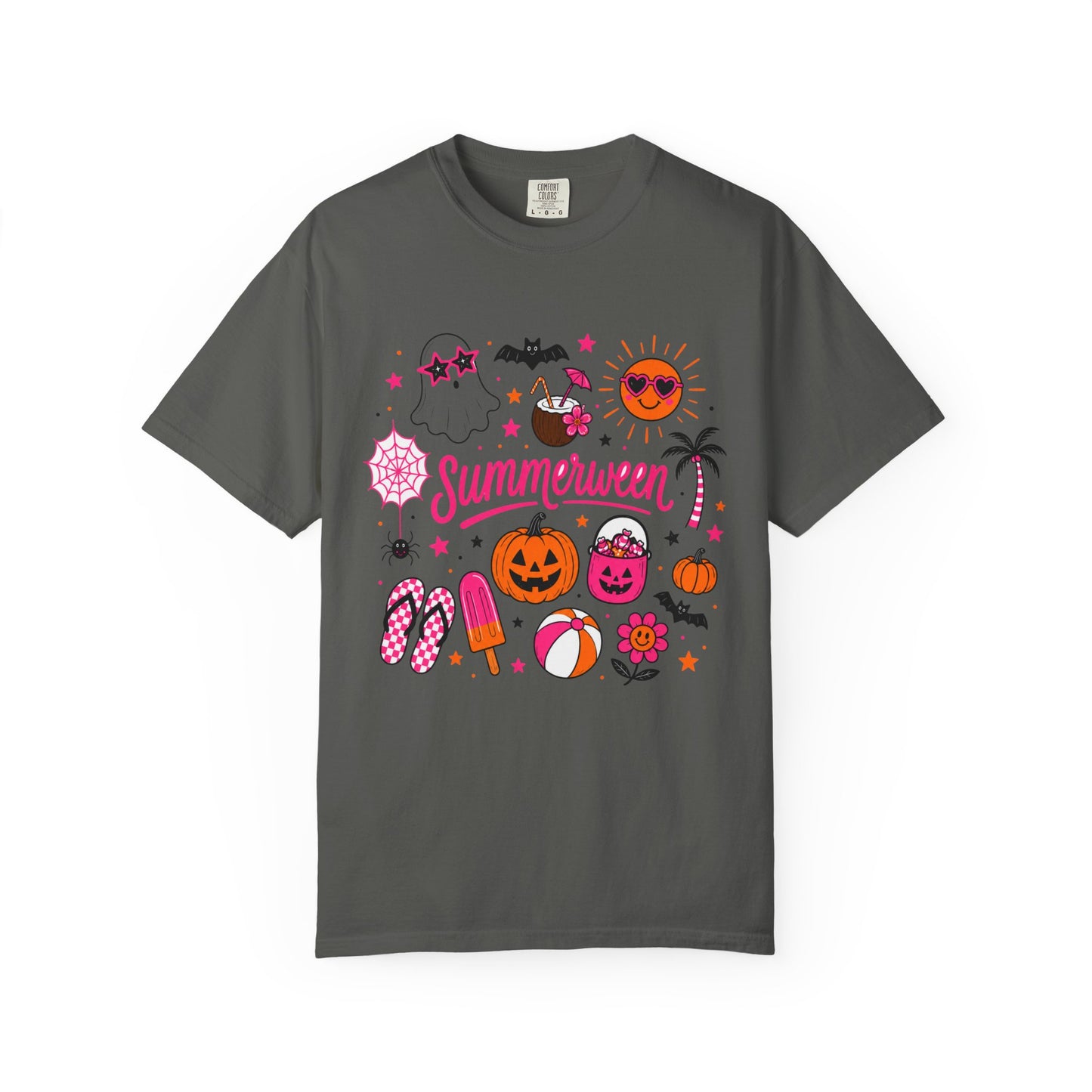 Summerween T-Shirt — Cute Halloween x Summer Graphic Tee
