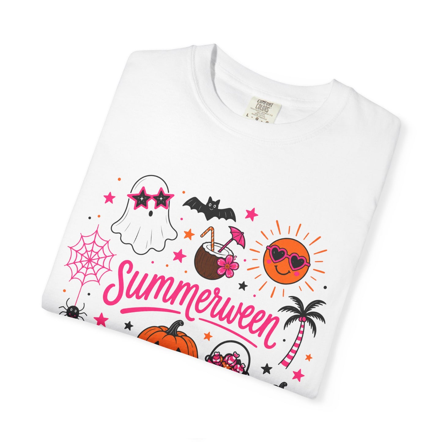 Summerween T-Shirt — Cute Halloween x Summer Graphic Tee