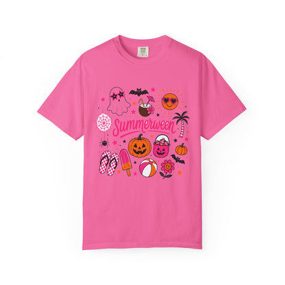 Summerween T-Shirt — Cute Halloween x Summer Graphic Tee