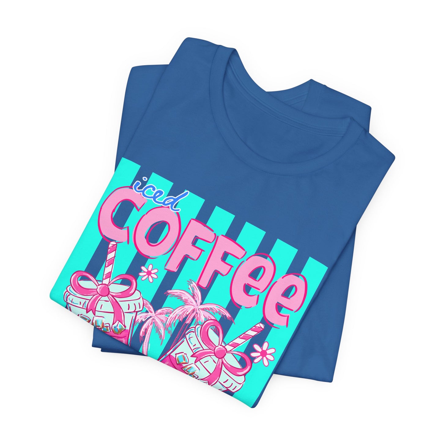 Coffee & Sunshine T-Shirt — Iced Coffee Sunshine Graphic Tee