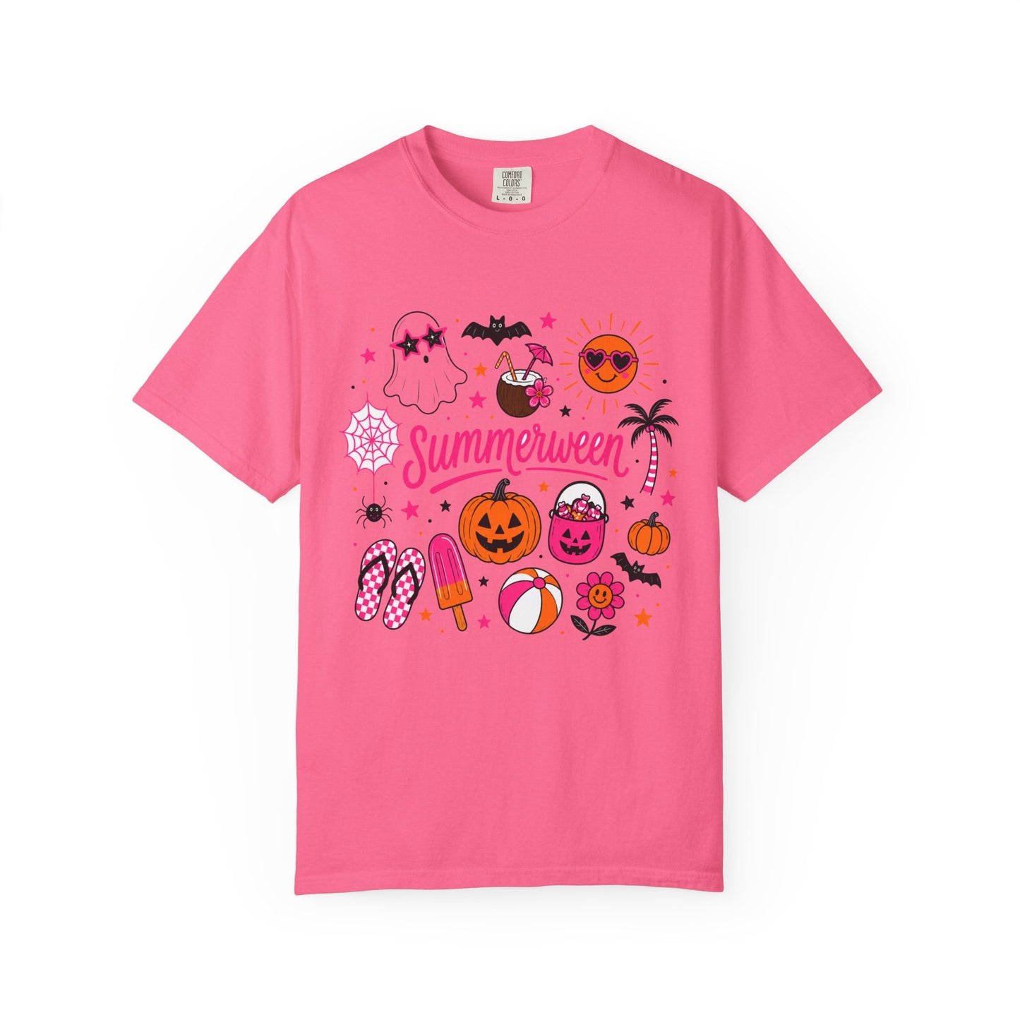 Summerween T-Shirt — Cute Halloween x Summer Graphic Tee