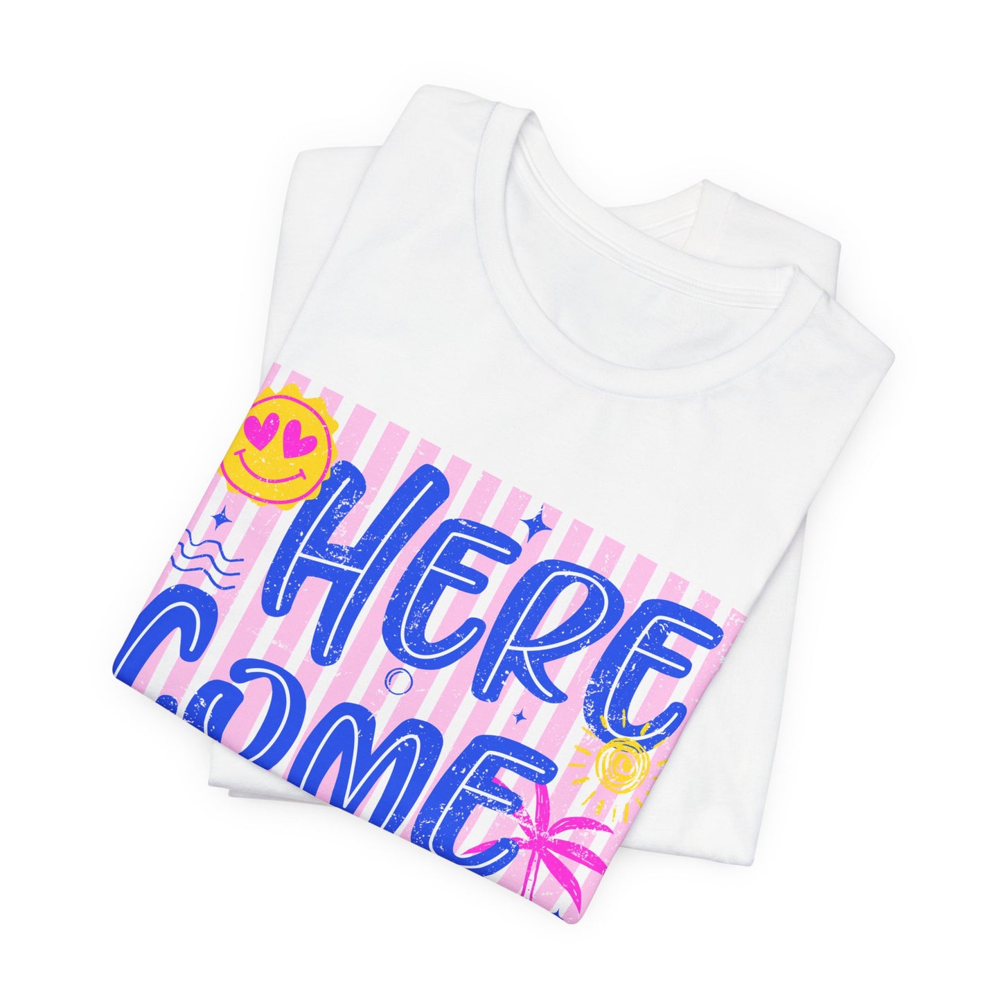 Here Come the Sun T-Shirt - Retro Summer Graphic Tee