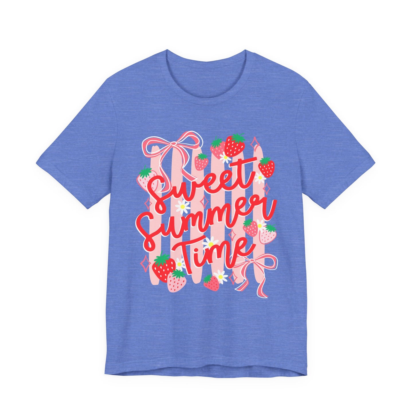 Sweet Summer Time T‑Shirt — Strawberry Graphic Tee