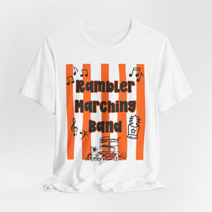 Rambler Marching Band Tee — Stripe Music School Shirt