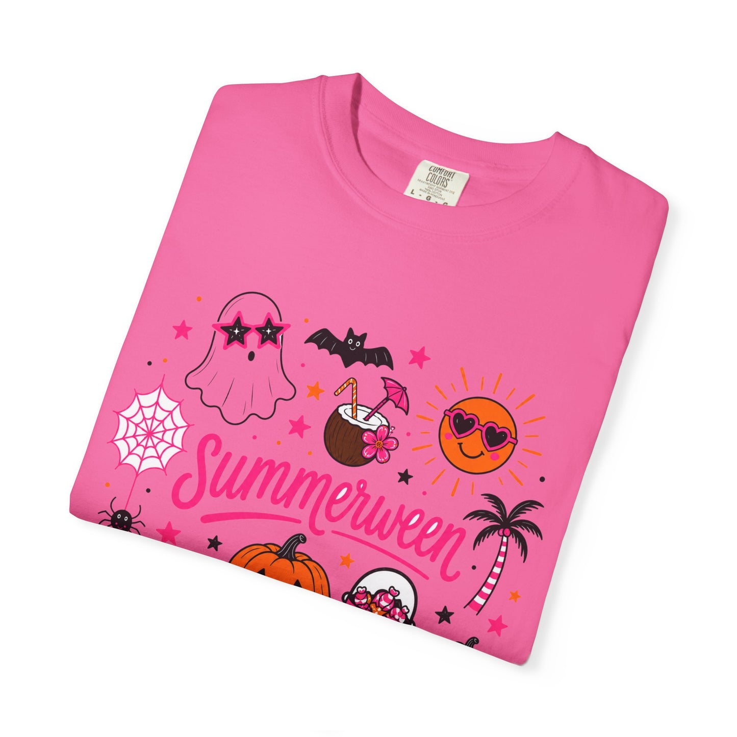 Summerween T-Shirt — Cute Halloween x Summer Graphic Tee