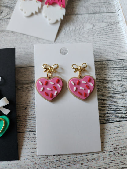 3D Earrings - Gnomes & Hearts