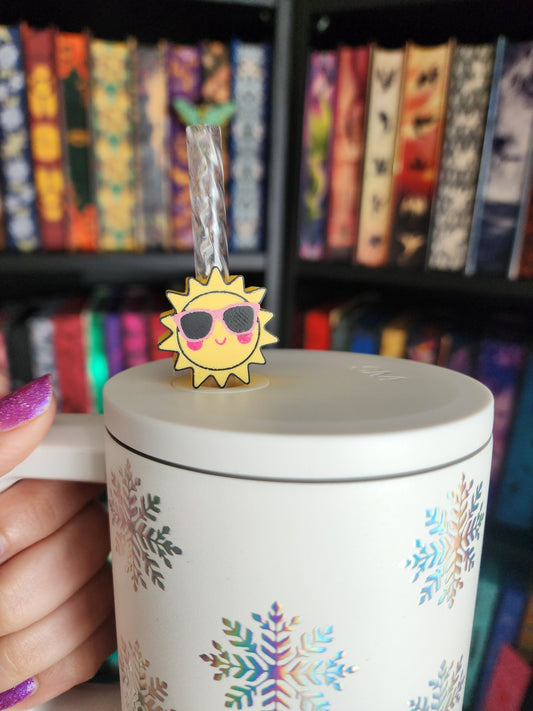 3D Printed Sunshine Straw Topper