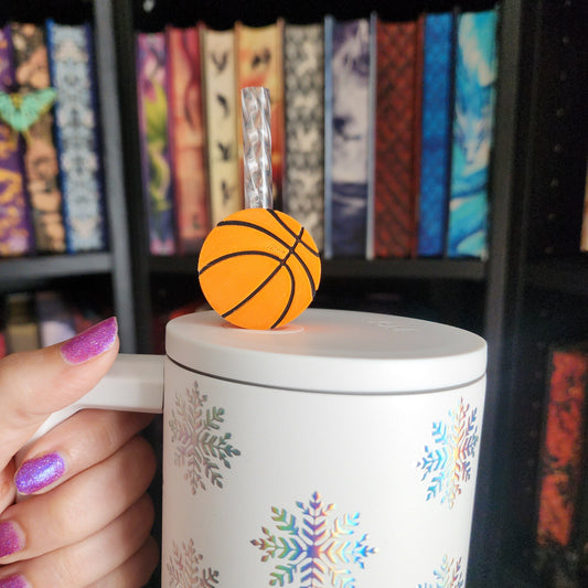 3D Printed Basketball Straw Topper