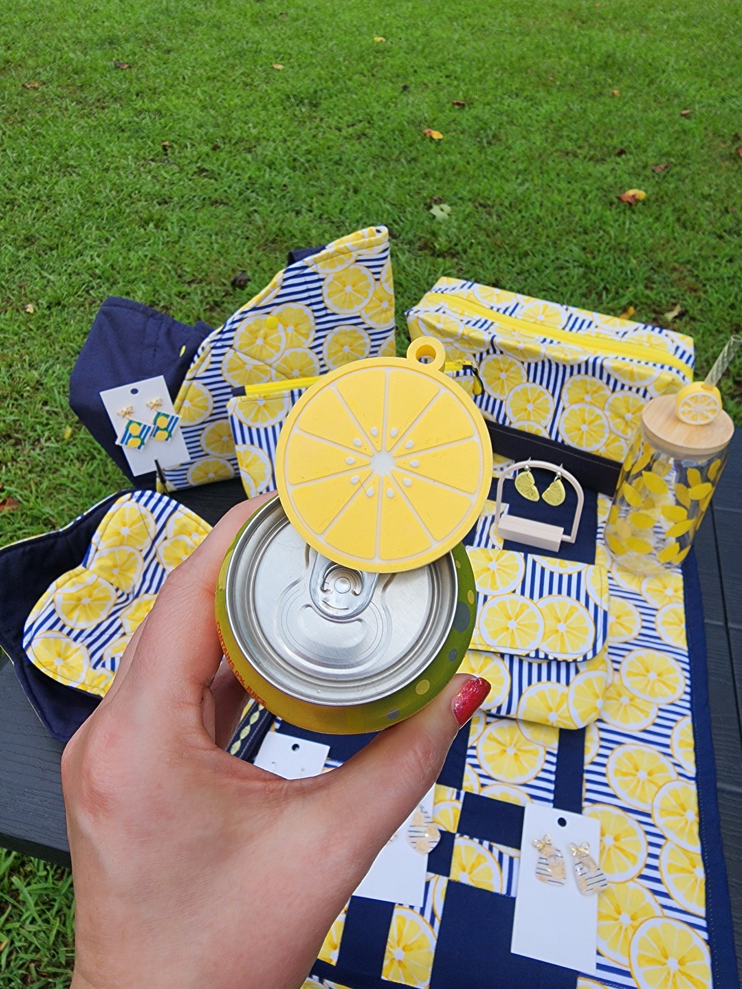 Lemon Can Opener Nail Saver | 3D Printed Soda Tab Opener