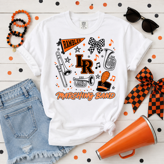Rambler Marching Band Cute T-Shirt