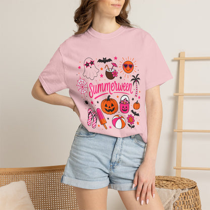 Summerween T-Shirt — Cute Halloween x Summer Graphic Tee