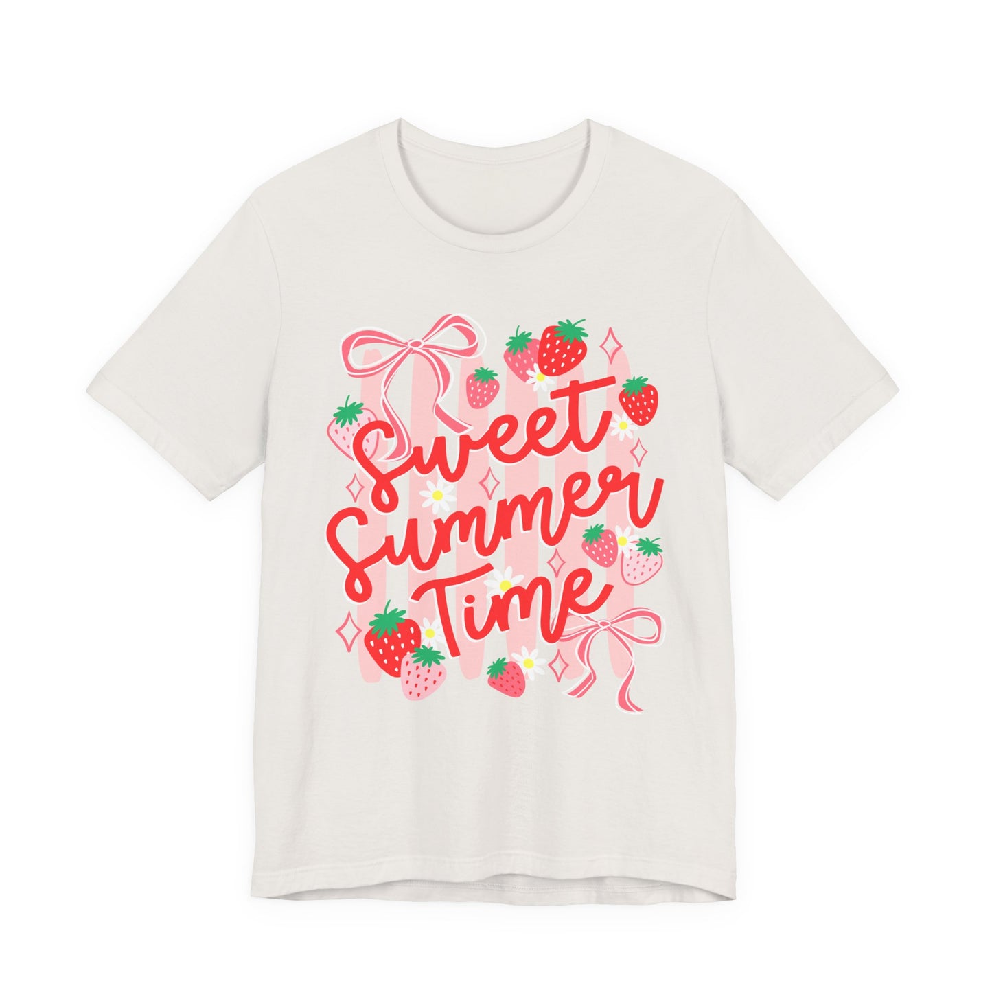 Sweet Summer Time T‑Shirt — Strawberry Graphic Tee