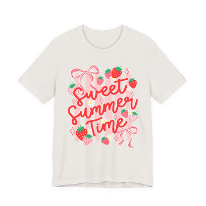 Sweet Summer Time T‑Shirt — Strawberry Graphic Tee