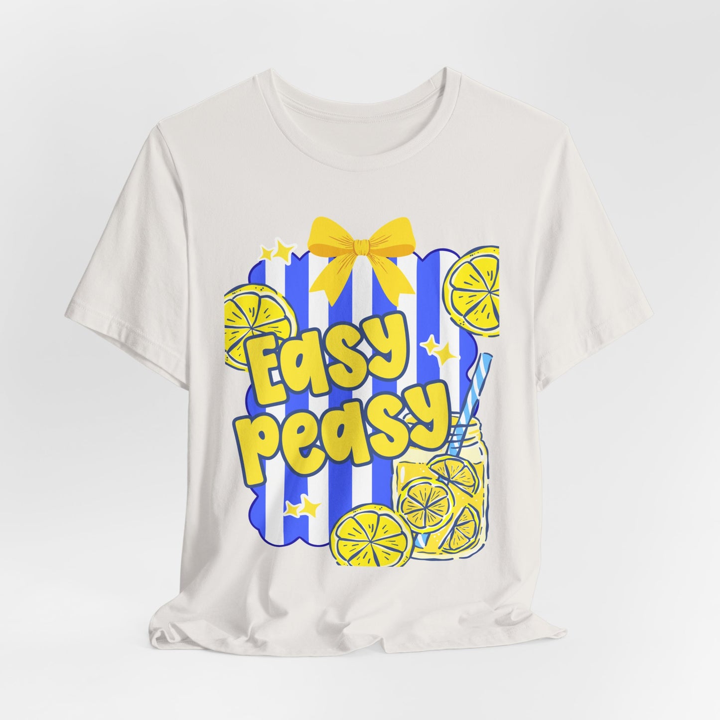 Easy Peasy Lemonade Tee — Bright Retro Summer T-Shirt